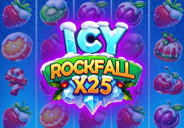Автомат Icy Rockfall X25 в Blitz Red Casino